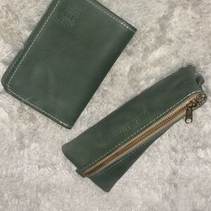 Portland Leather Goods Cucumber Alpine and Modern Passport Bundle